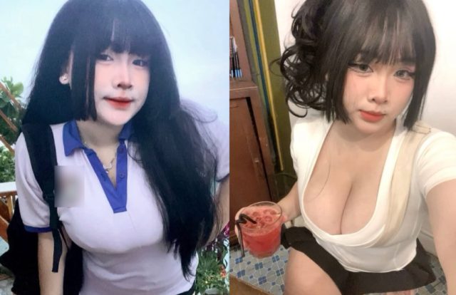 Đụ nữ sinh vú to như yêu quái 3 đầu