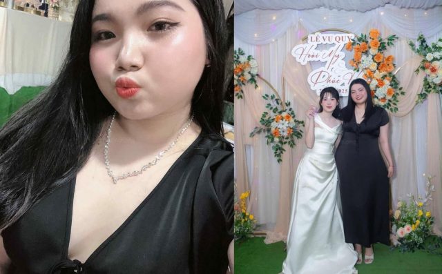 Nhìn bạn thân cô dâu múp là cu lại cứng